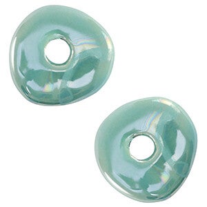 Keramiek discs - Turquoise