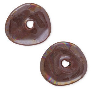 Keramiek discs - Victorian purple