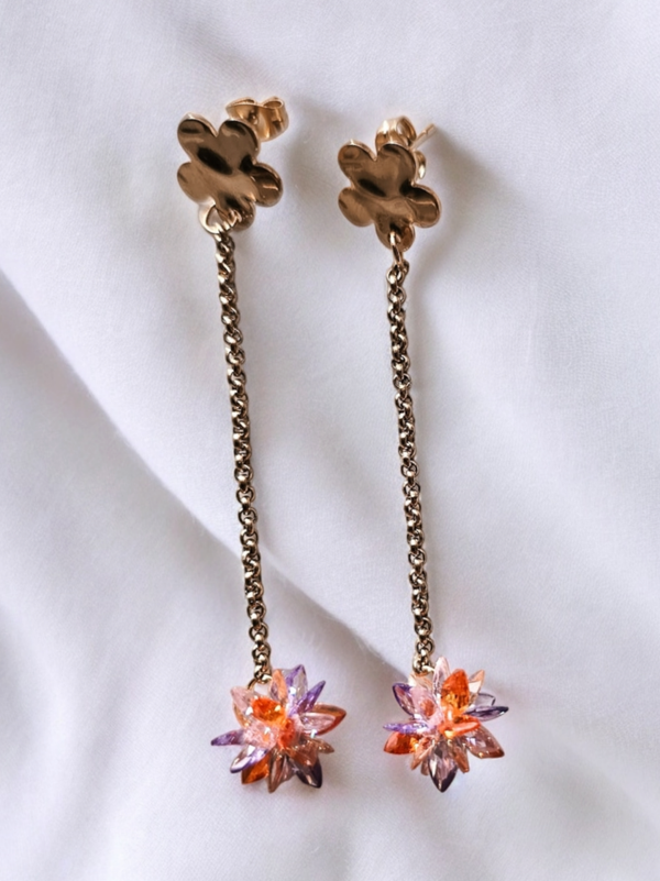 Zirkonia statement hangers Multi-color