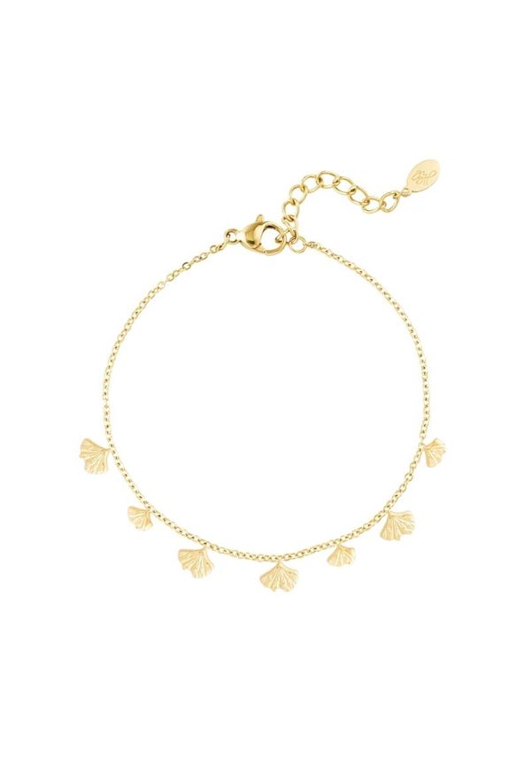 Armband met blaadjes