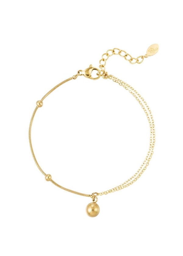Armband met balletjes