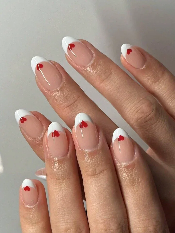 Soft Gel Press-on Nagels - Valentijn