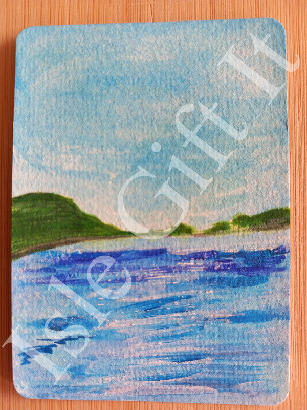 ACEO "Waters Edge" - Acrylic Paint