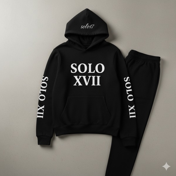 Solo XVII Midnight Black Sweatsuit