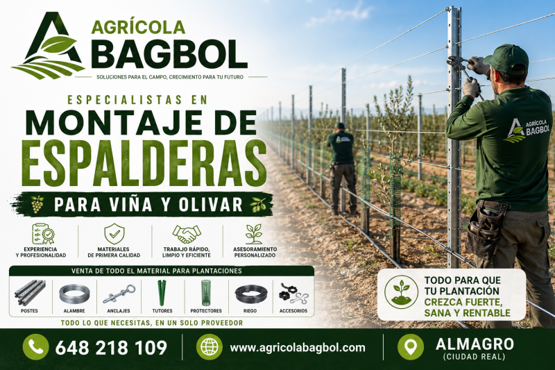 publicidad bagbol montaje espalderas