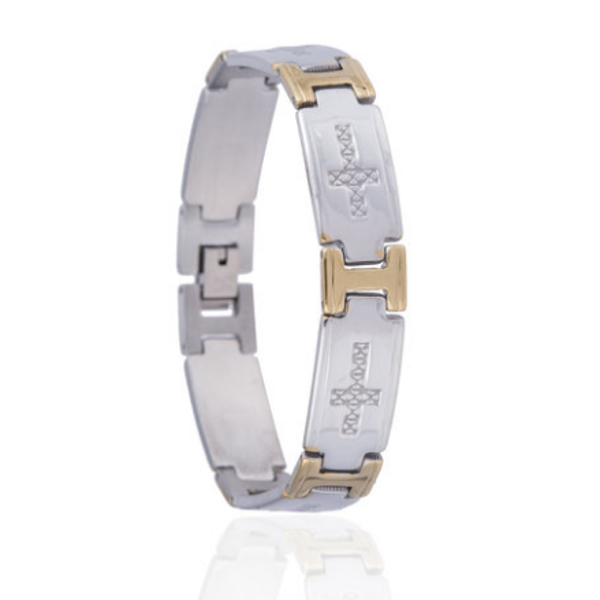 Edelstalen armband Bc 003
