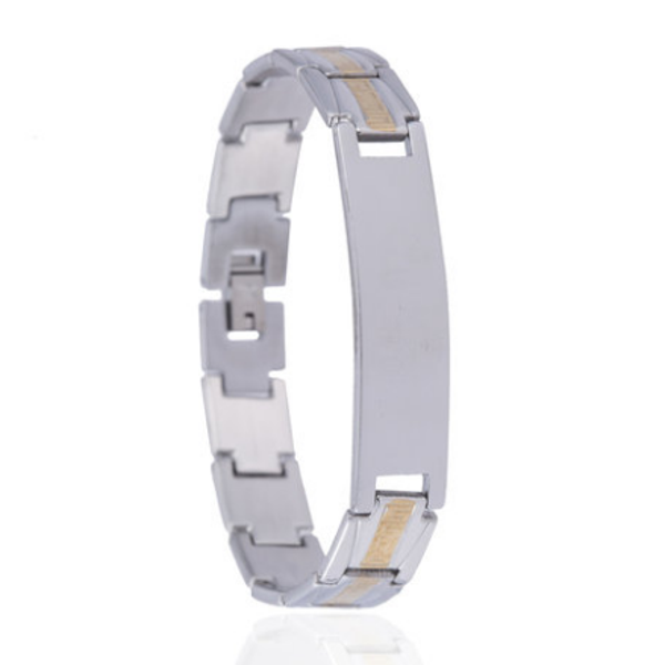 Edelstalen armband Bc 004