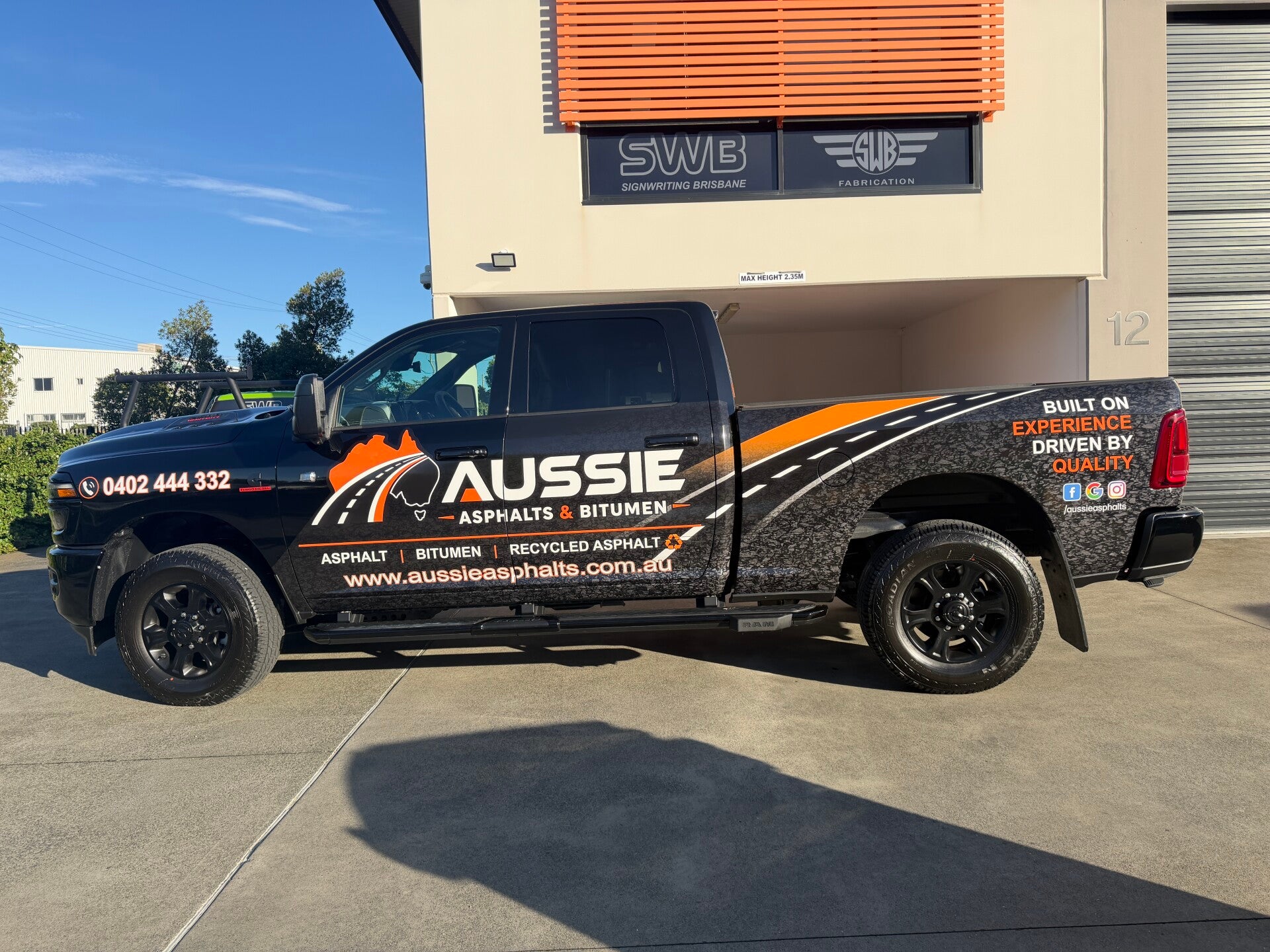 Custom vehicles signage wraps Yatala Gold Coast Signwriting Brisbane 
