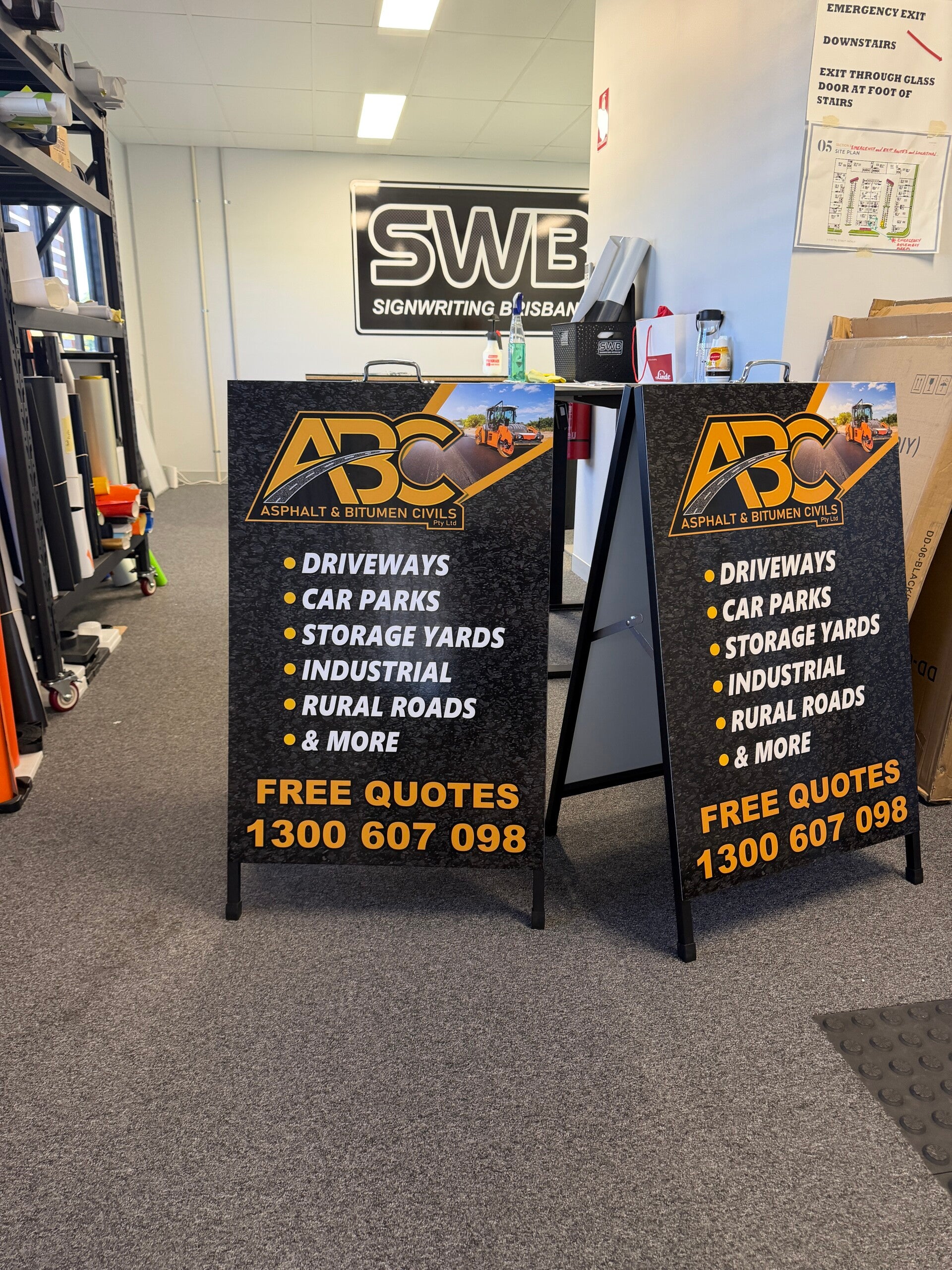 Custom A-Frame Signs Brisbane
