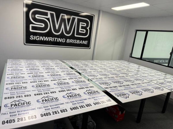 Corflute Printed Signs