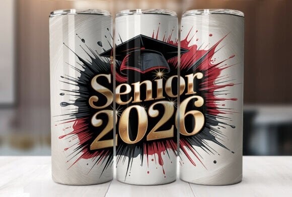 SENIOR 2026 -20zTUMBLER