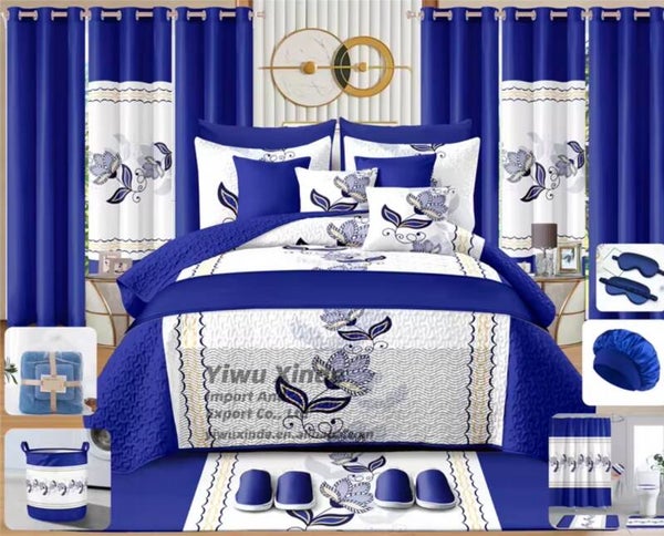 30 pieces sets bedding king