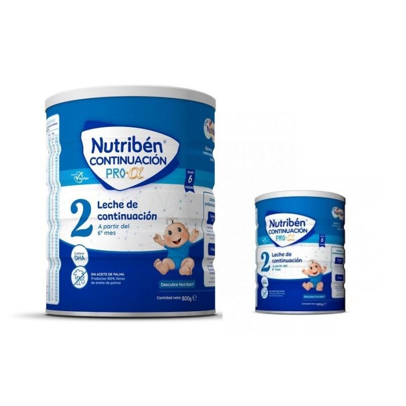 Nutribén ProAlfa 2 Leche de Continuación 800 gr