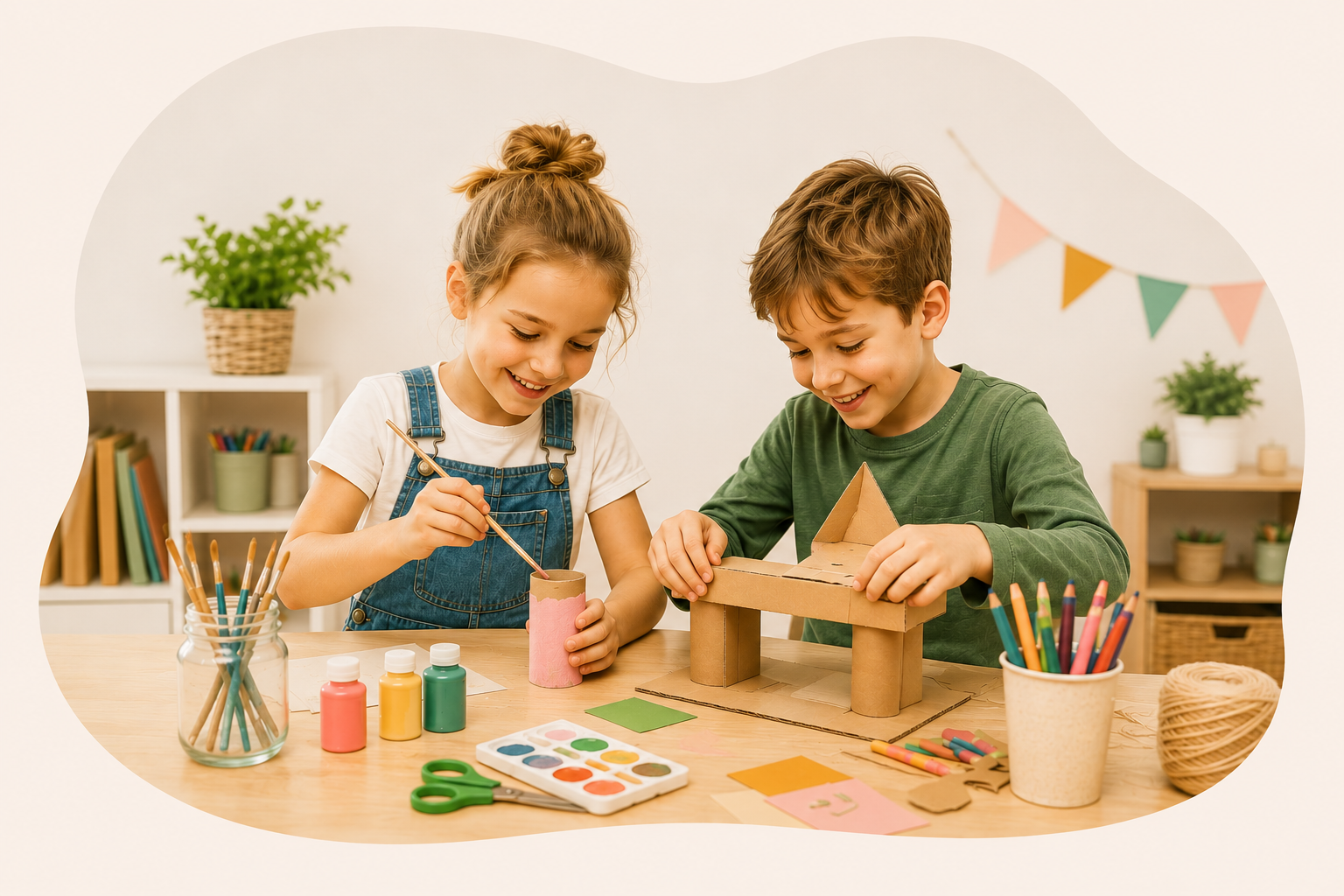 Maken en creativiteit op de buitenschoolse opvang