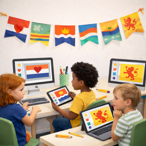 Nieuwe vlag voor de Koning