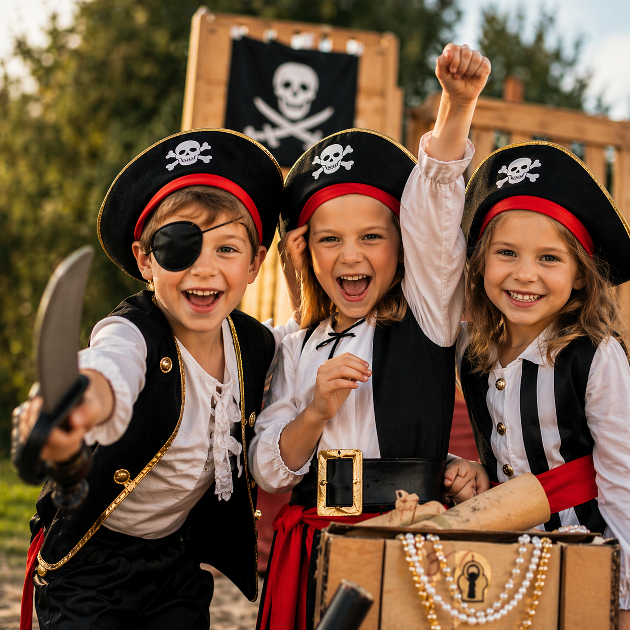Thema Piraten voor BSO activiteite
