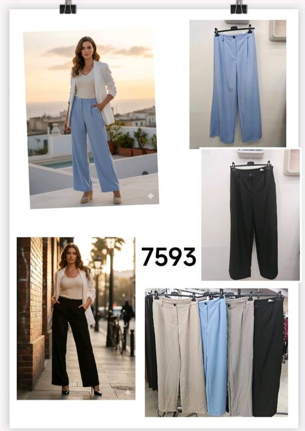 Pantalones pinza