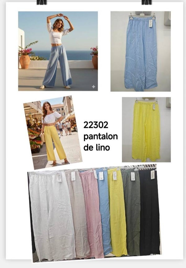 Pantalón de lino