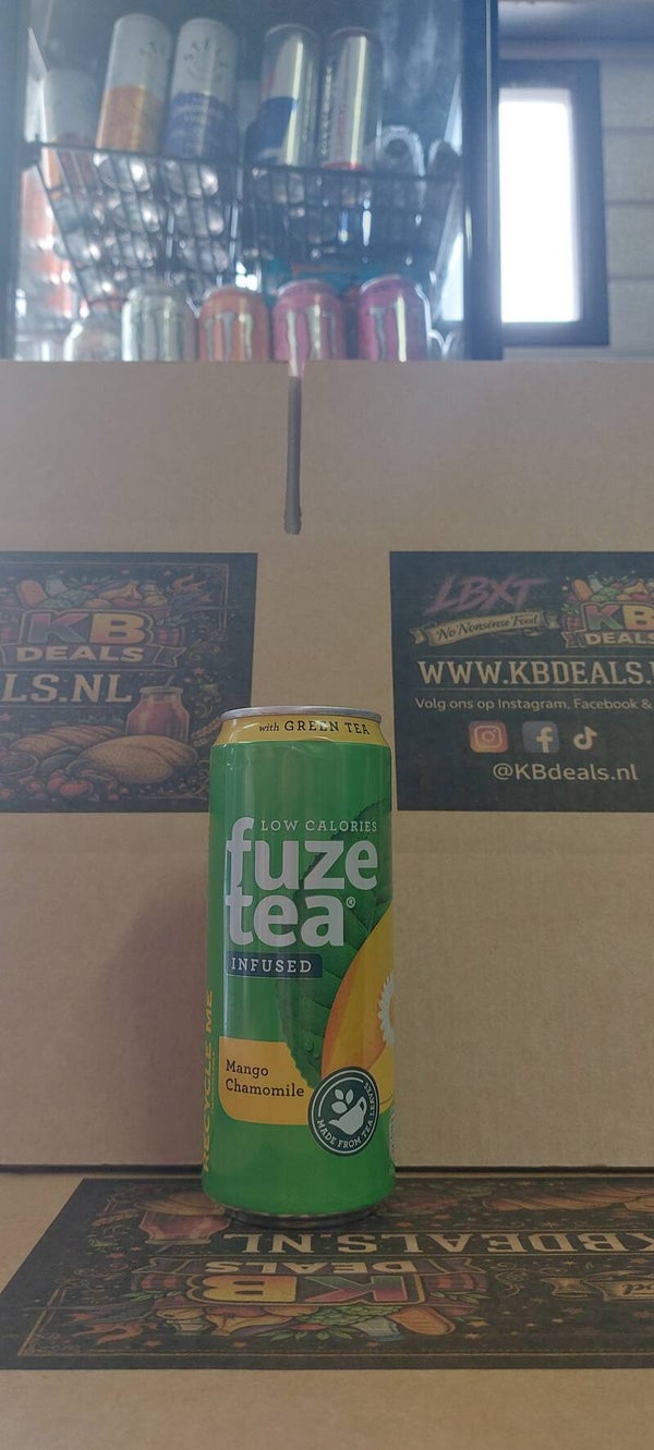 Fuze Tea: mango chamomile 330ml [inclusief statiegeld]