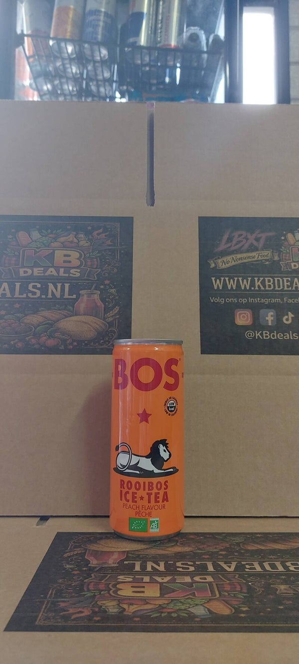 BOS: peach flavour 250 ml [inclusief statiegeld]