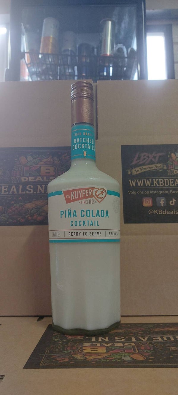 De Kuyper Ready to Serve Piña Colada Cocktail | 1 Liter Fles (14,5%)