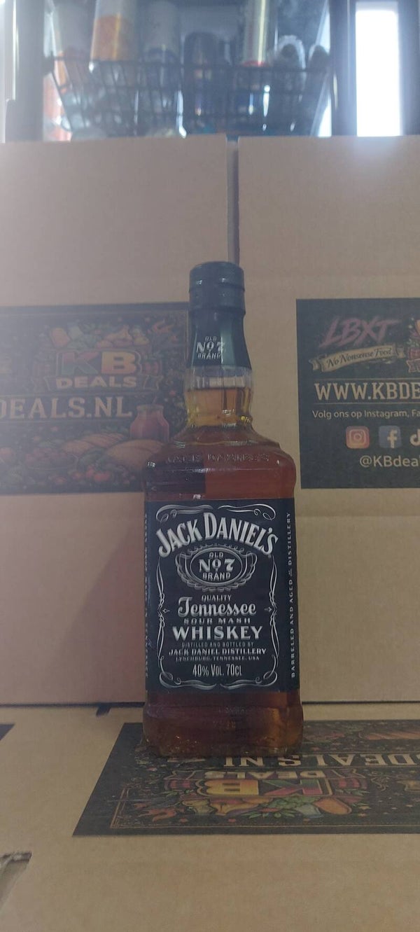 Jack Daniel's Old No. 7 Tennessee Whiskey | 70cl Fles (40%)