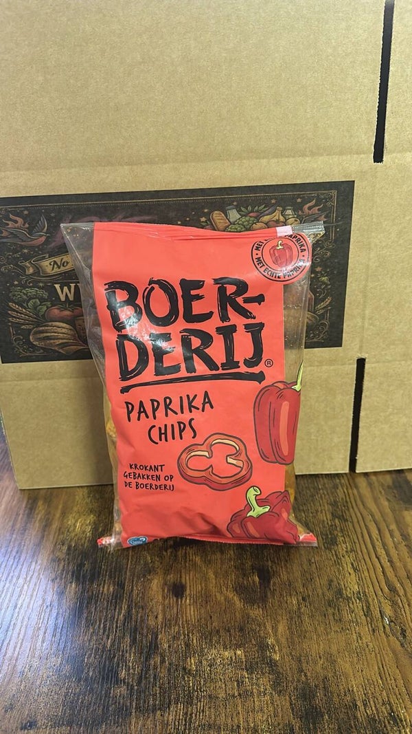 Boerderij paprika chips / 150gr