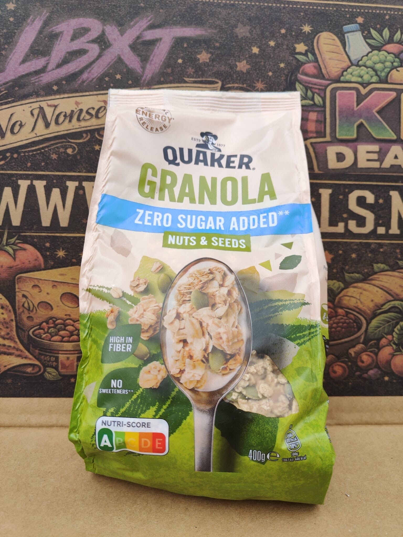 Granola zero sugar added /nuts & seeds