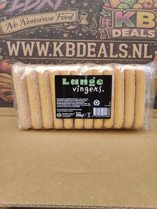 Lange vingers 200gr