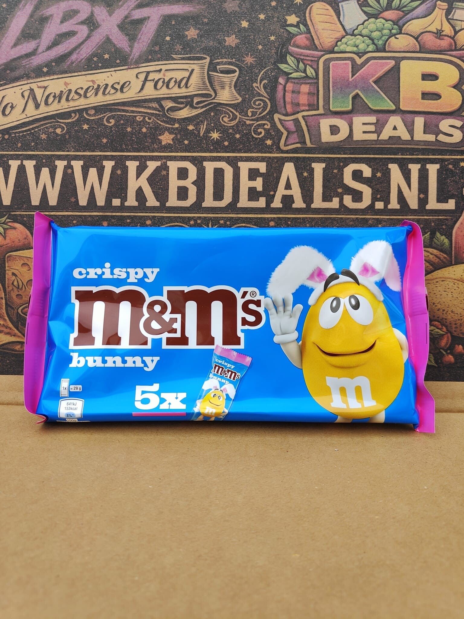 Crispy M&M bunny 5 keer pack
