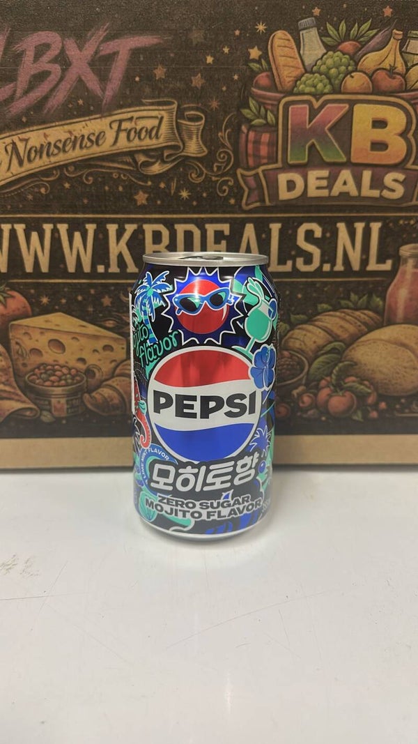 Pepsi zero mojito korea// incl statiegeld
