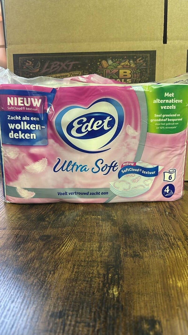 Edet ultra soft wc papier 6 rollen