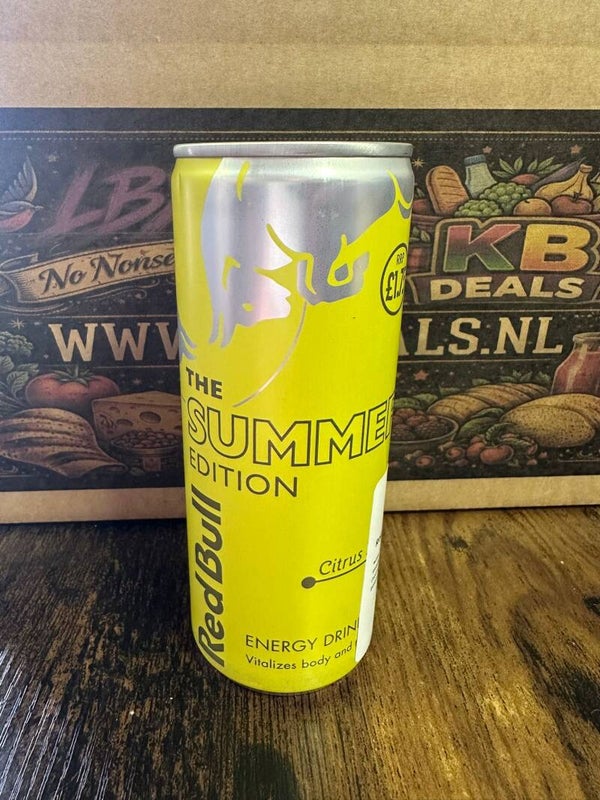 Red Bull: sudachi-limoensmaak 250 ml [inclusief statiegeld]