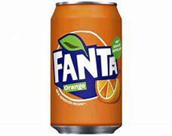 fanta blikje 33cl // incl statiegeld