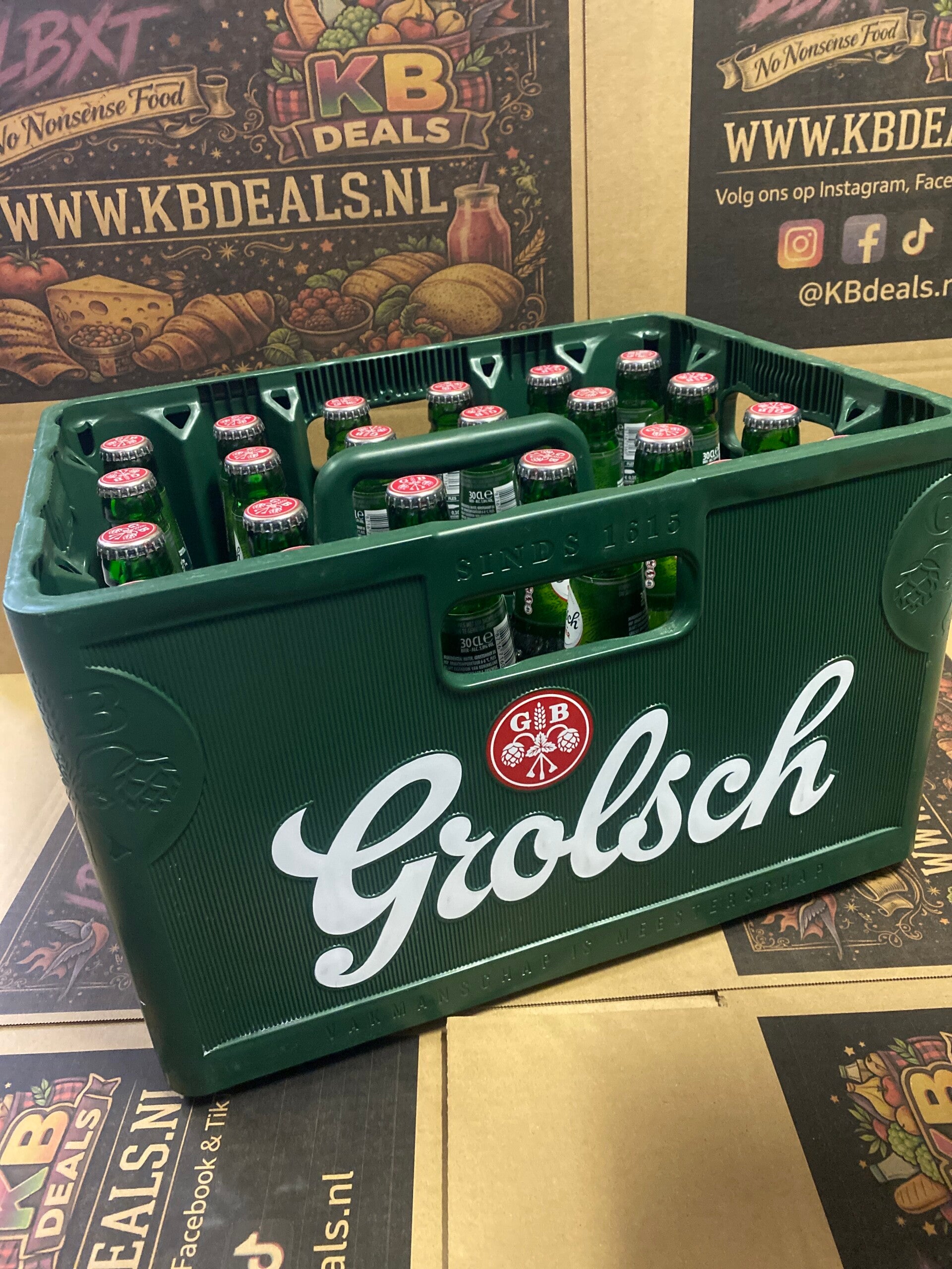 Krat Grolsch 24 stuks // incl statiegeld