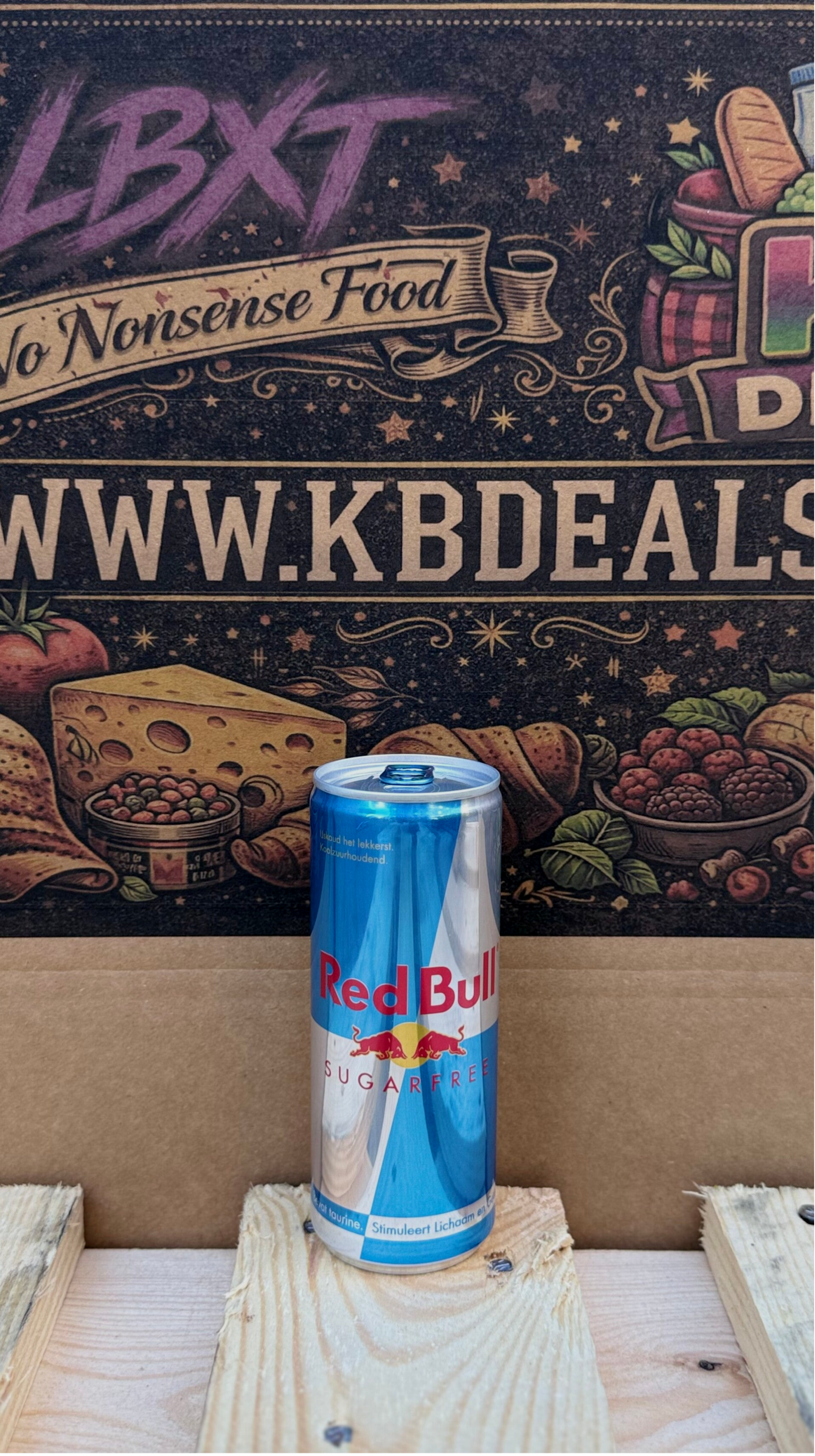 Redbull sugar free // incl statiegeld