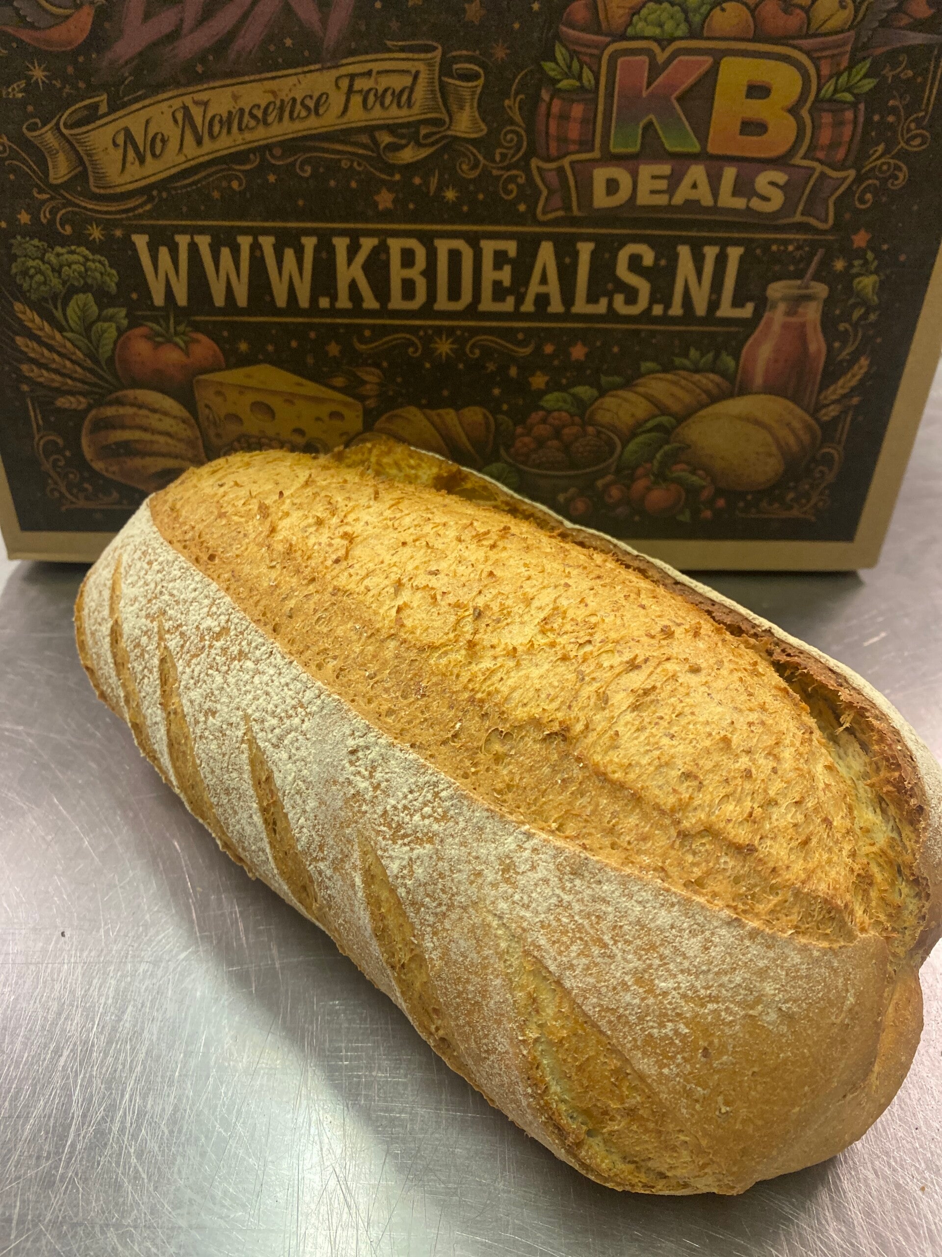100% natuurlijk Volkoren brood