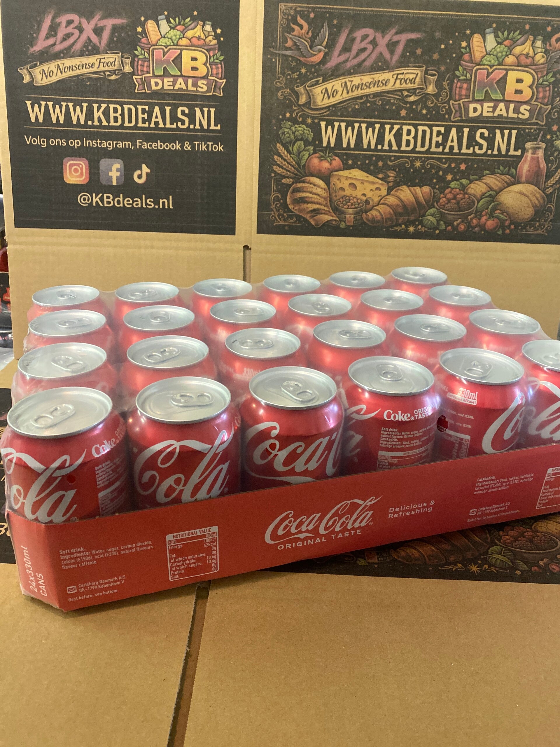 Coca cola dikke blik / incl statiegeld