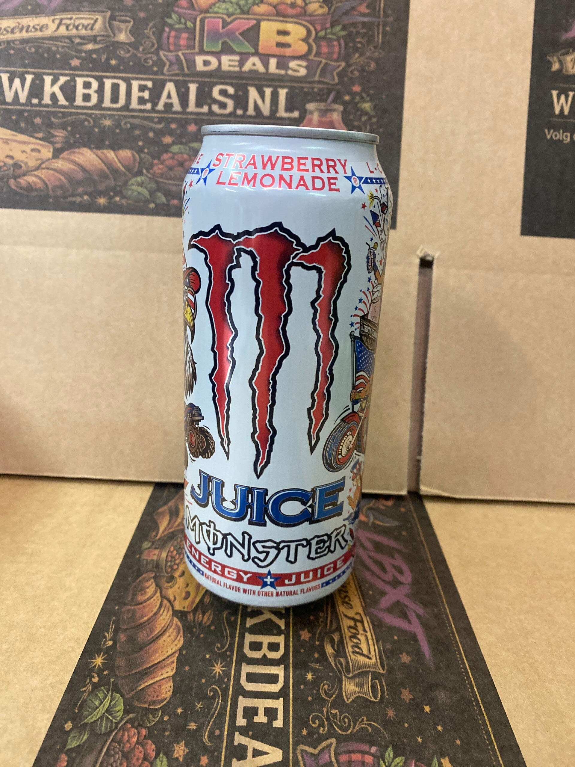 Monster energy JUICED strawberry lemonade LIMITED EDITION