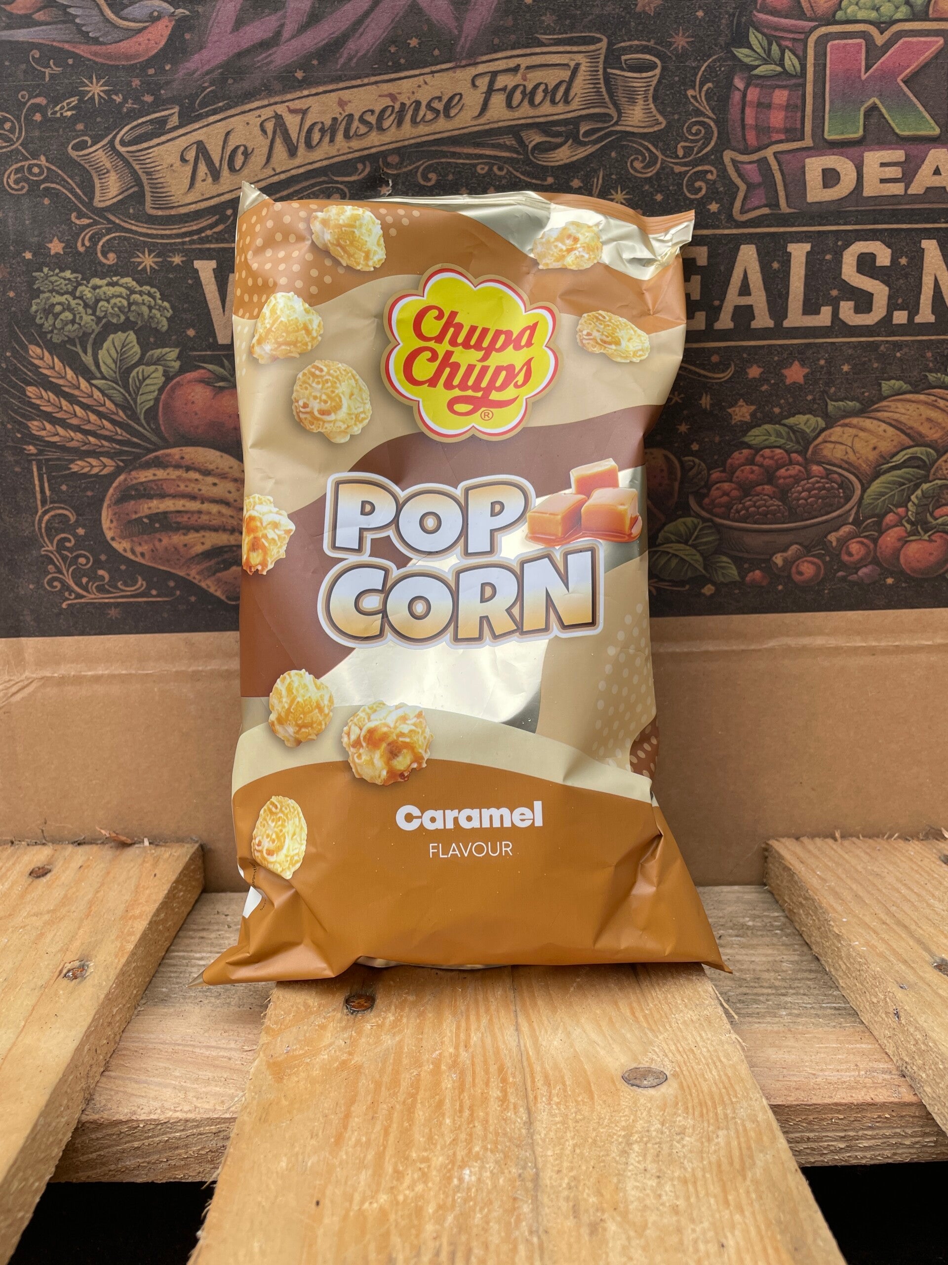 Chupa chups popcorn caramel