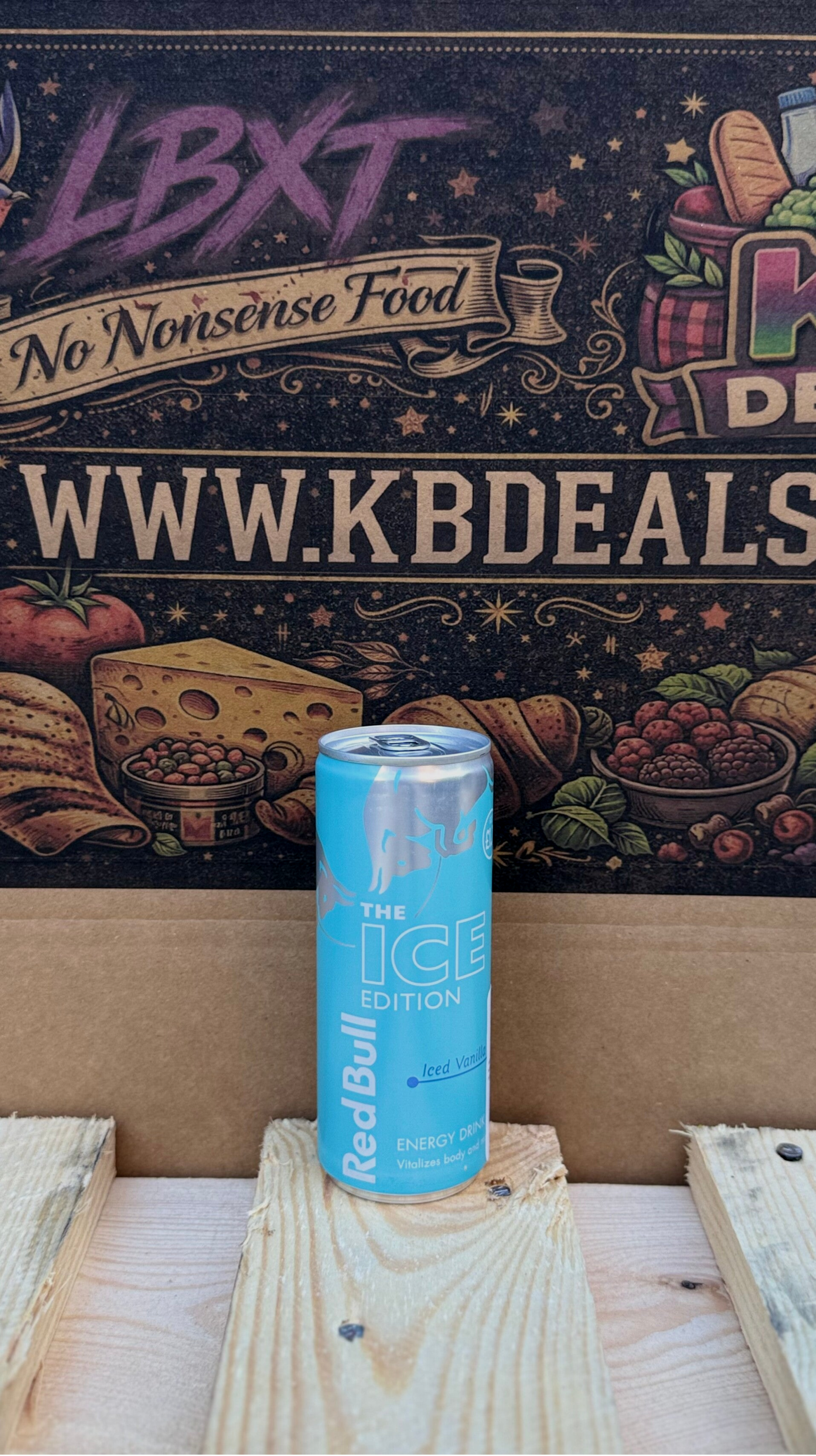 Red bull / iced vanilla / incl statiegel