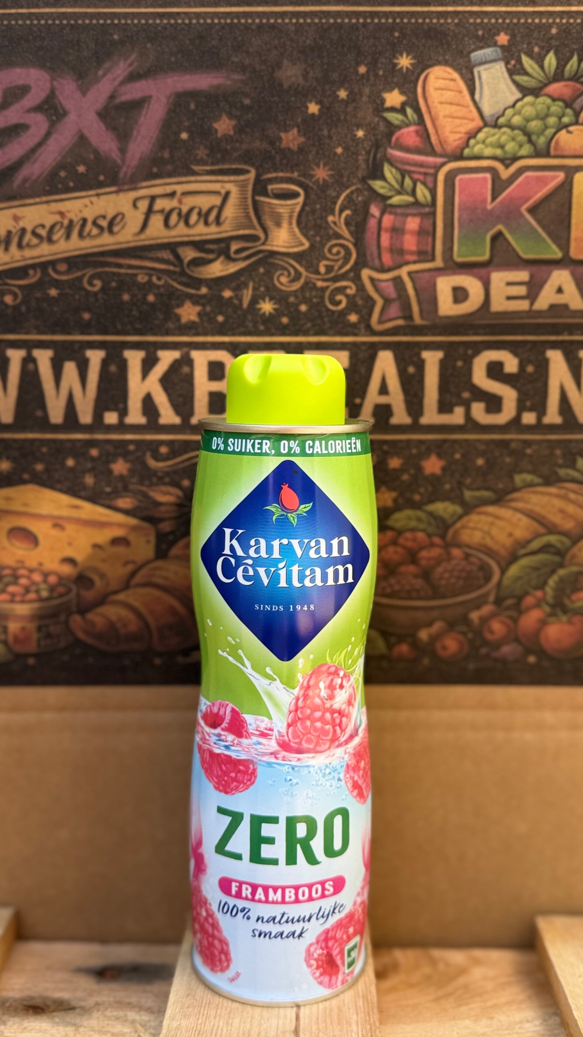 Karvan cevitam zero framboos 500ml