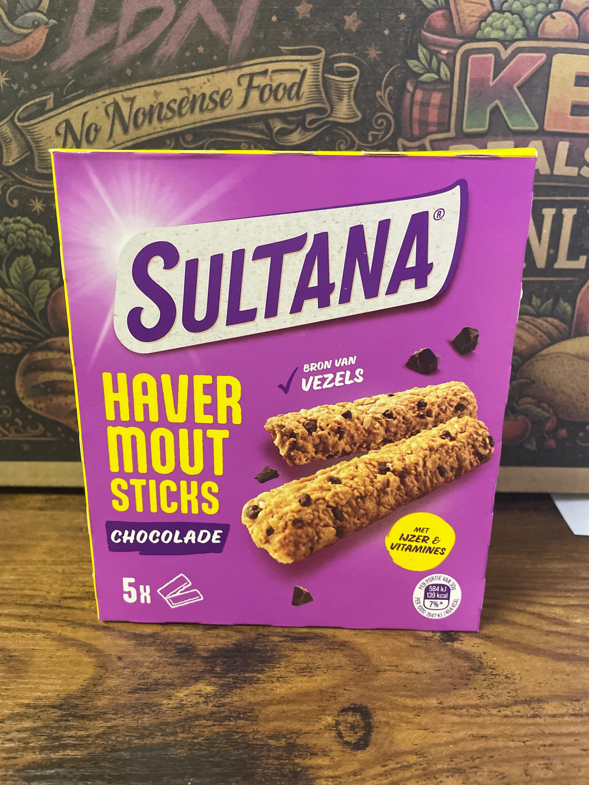 Sultana havermout sticks