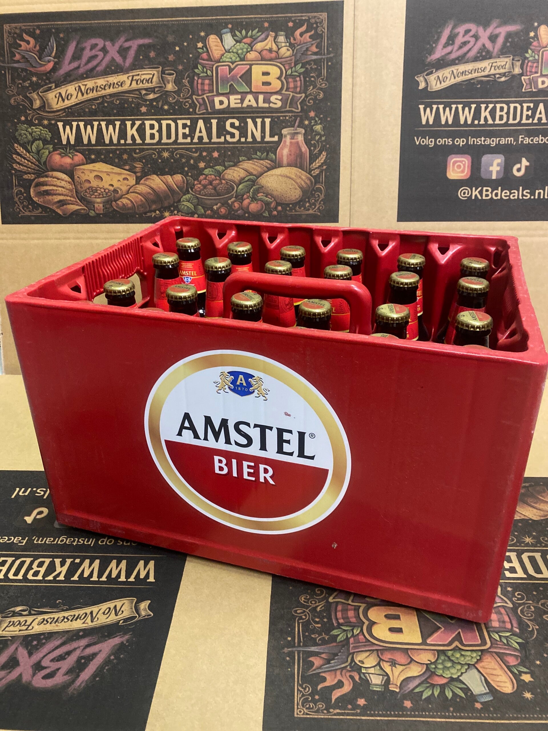 Amstel krat // incl statiegeld