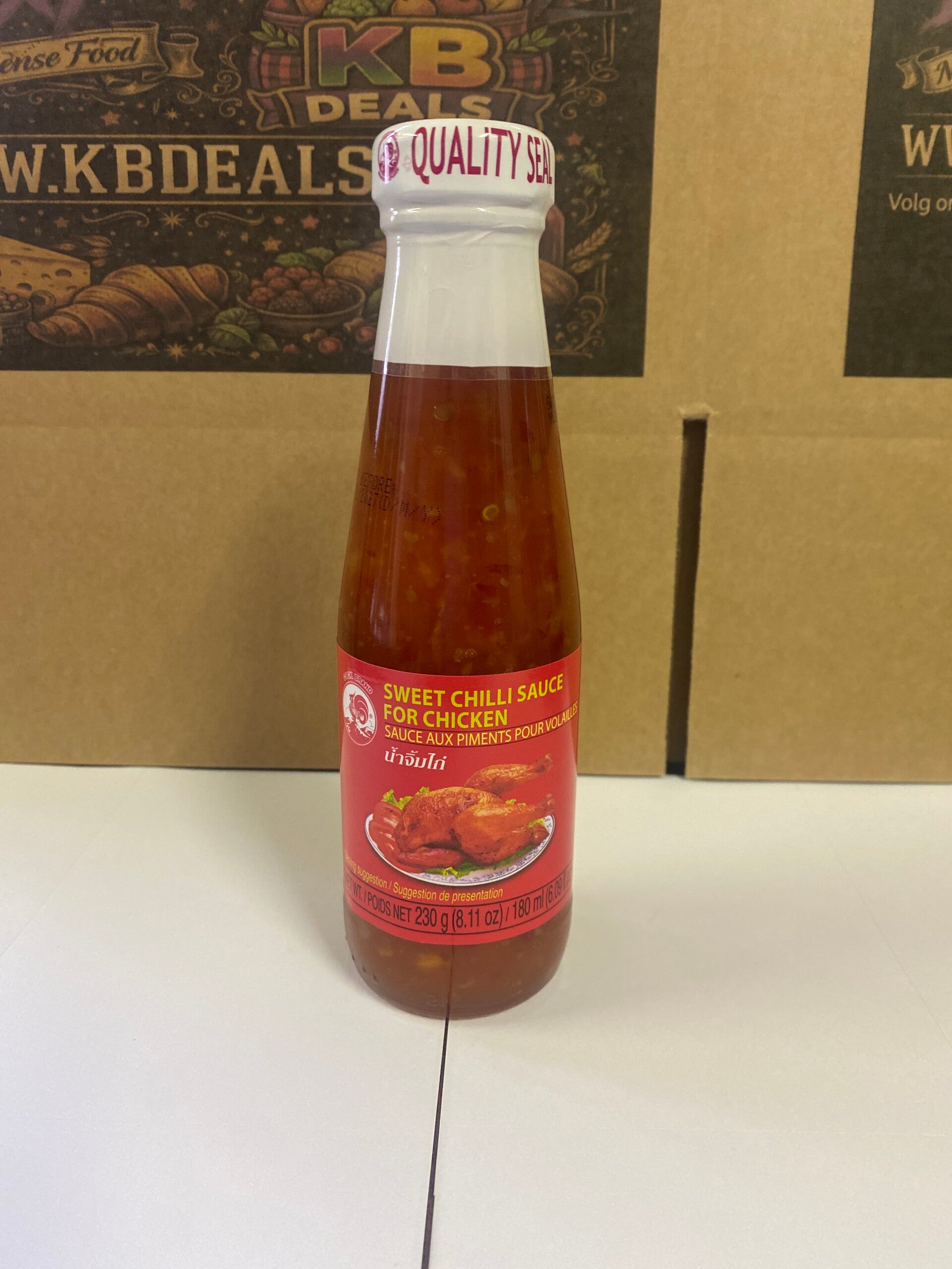 Sweet chili saus voor kip 180ml