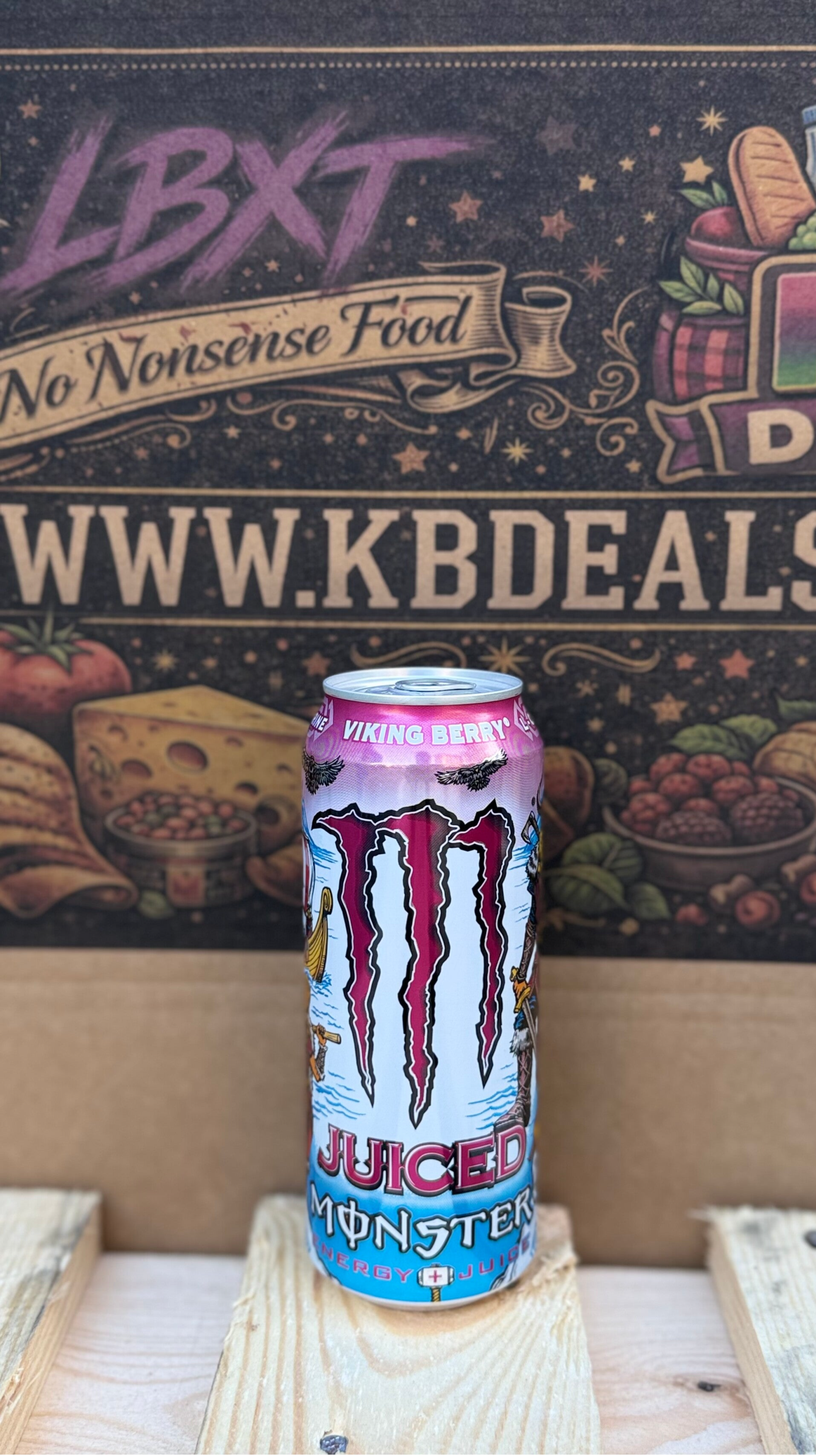 Monster energy Viking berry // incl statiegeld