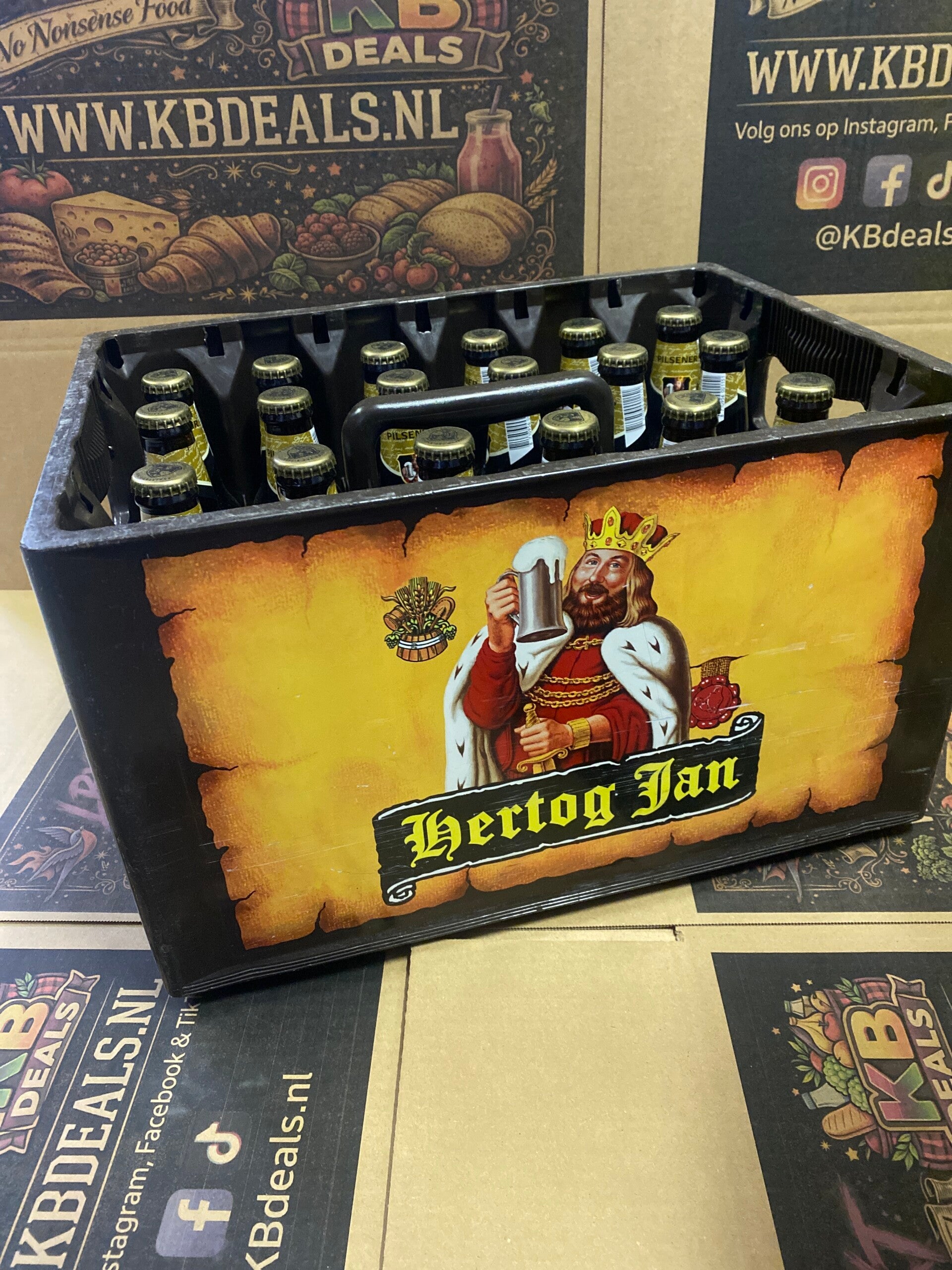 Krat hertog Jan 24 stuks krat // incl statiegeld
