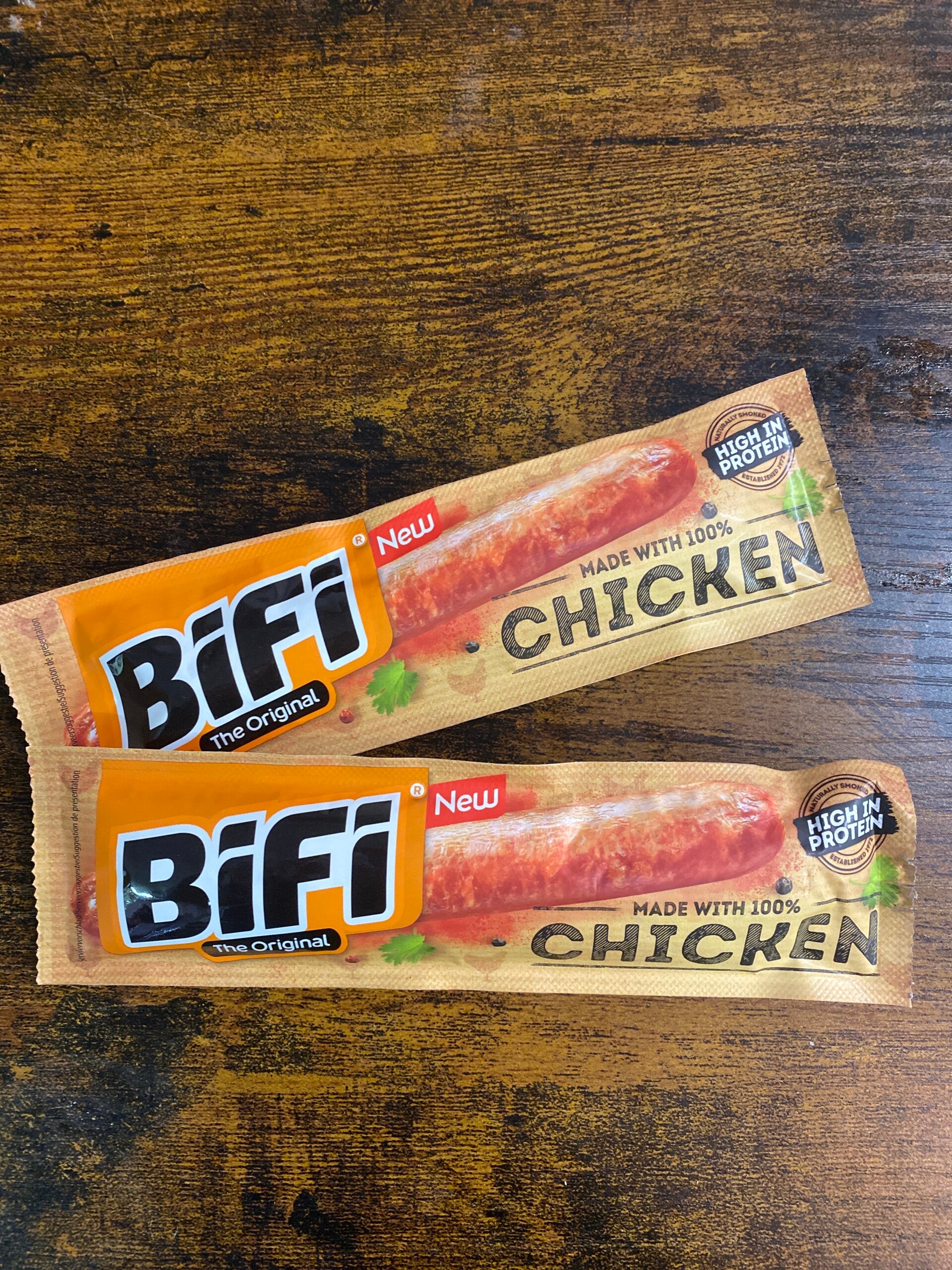 High protein kip bifi worstje 2 stuks