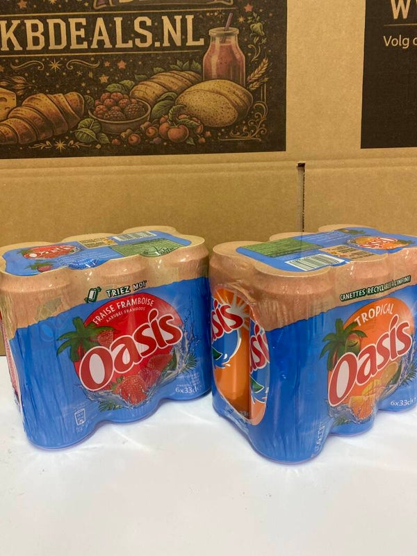 Oasis 6 pack // incl statiegeld