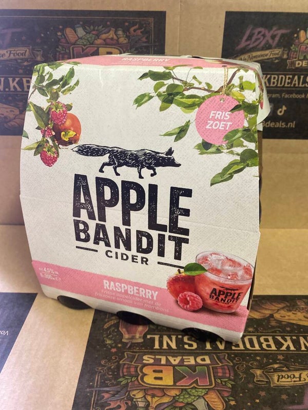 Apple bandit raspberry. // incl statiegeld